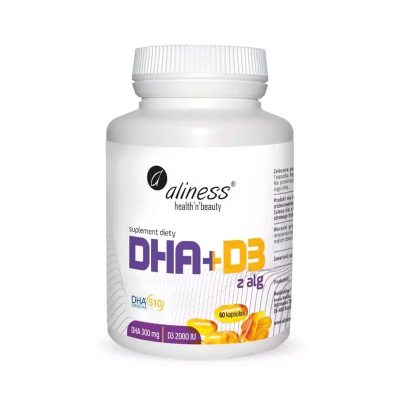 kwasy-omega-3-dha-300-mg-witamina-d3-2000-iu-z-alg-60-kaps-aliness