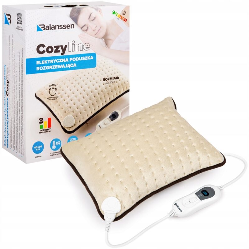 PODUSZKA-ELEKTRYCZNA-MIEKKA-rozgrzewajaca-BALANSSEN-CozyLine-40x30cm