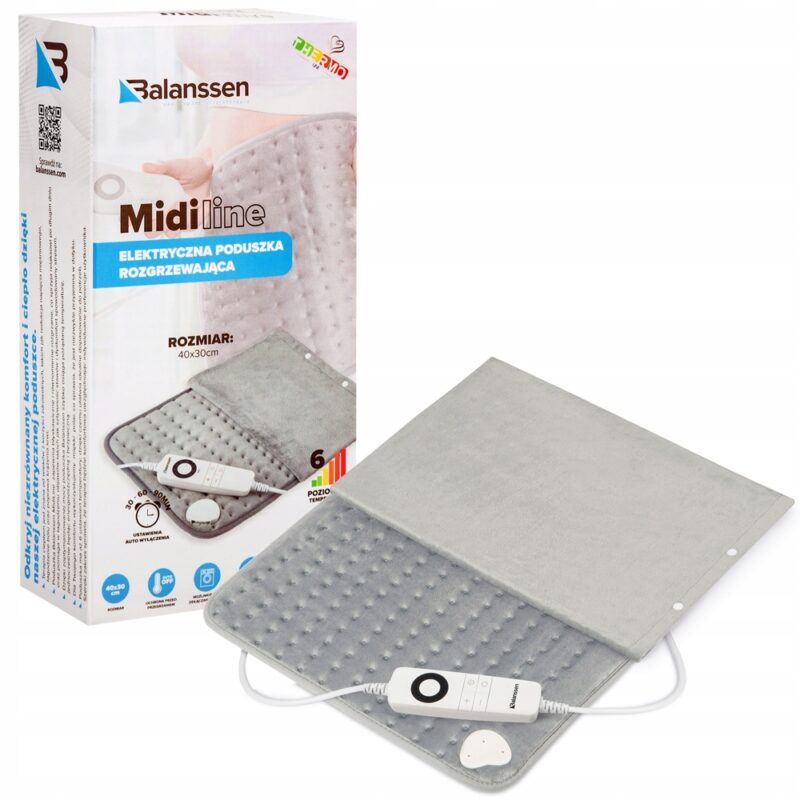 PODUSZKA-ELEKTRYCZNA-grzewcza-rozgrzewajaca-BALANSSEN-MidiLine-30x40cm