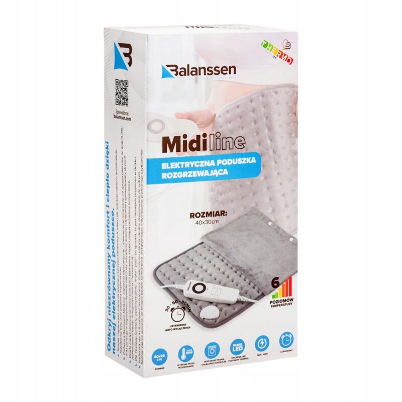 PODUSZKA-ELEKTRYCZNA-grzewcza-rozgrzewajaca-BALANSSEN-MidiLine-30x40cm-Wyrob-medyczny-nie