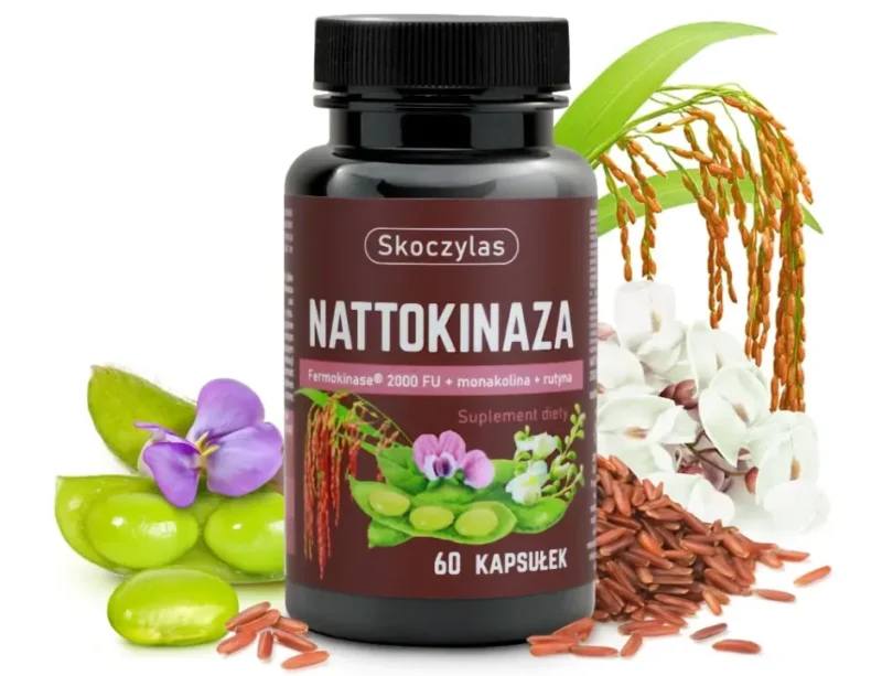 nattokinaza ryz owoc monakolina SKOCZYLAS
