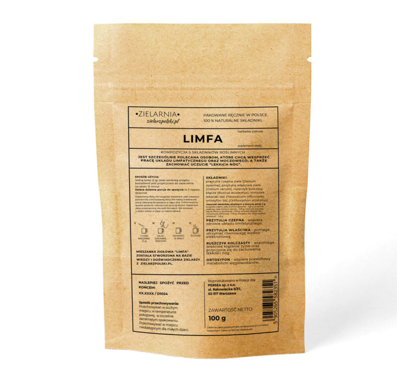 LIMFA-herbatka-na-LIMFE-KRAZENIE-OBRZEKI-lekkosc-nog-100-naturalna-Kod-producenta-5902751123654