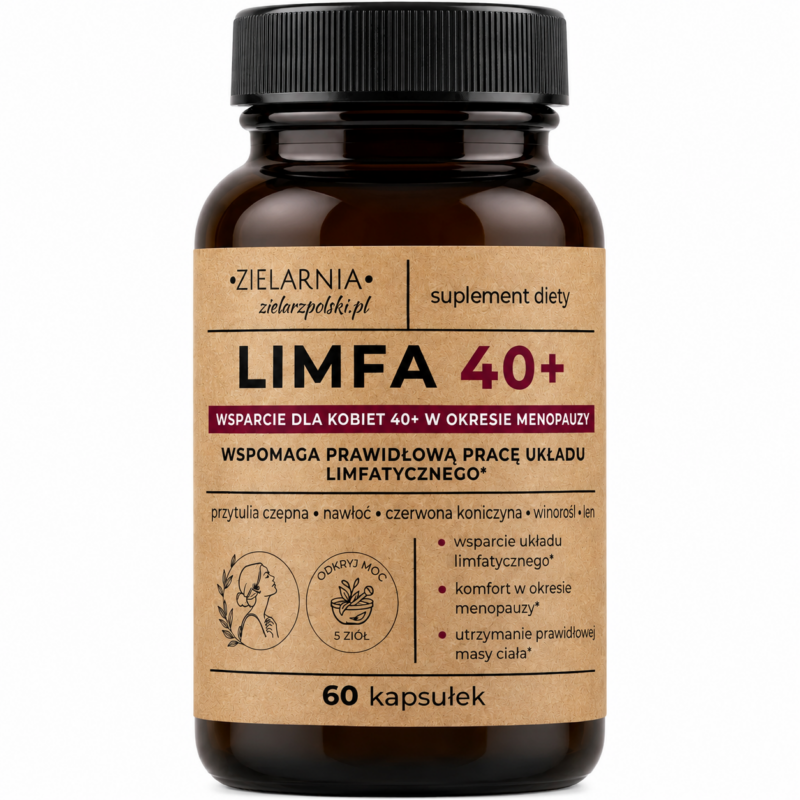 Limfa 40+ 60 kapsułułek_zielarzpolski_ekogo