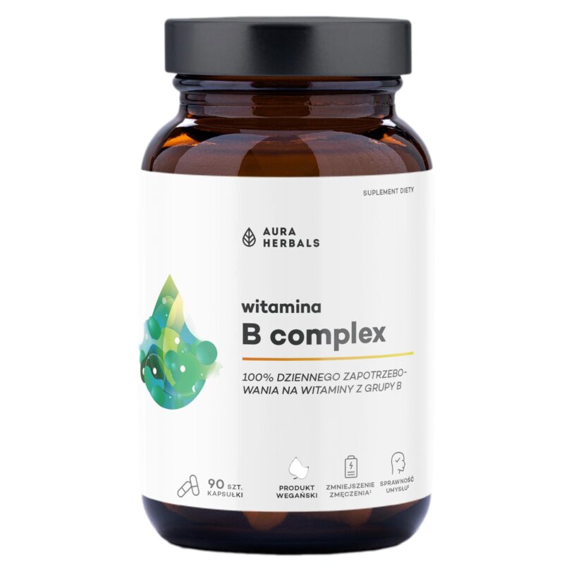 Witamina b complex 90 kaps Aura Herbals ekogo
